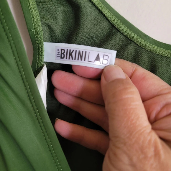 The Bikini Lab, One Piece, Green, Size Medium - Picture 8 of 9